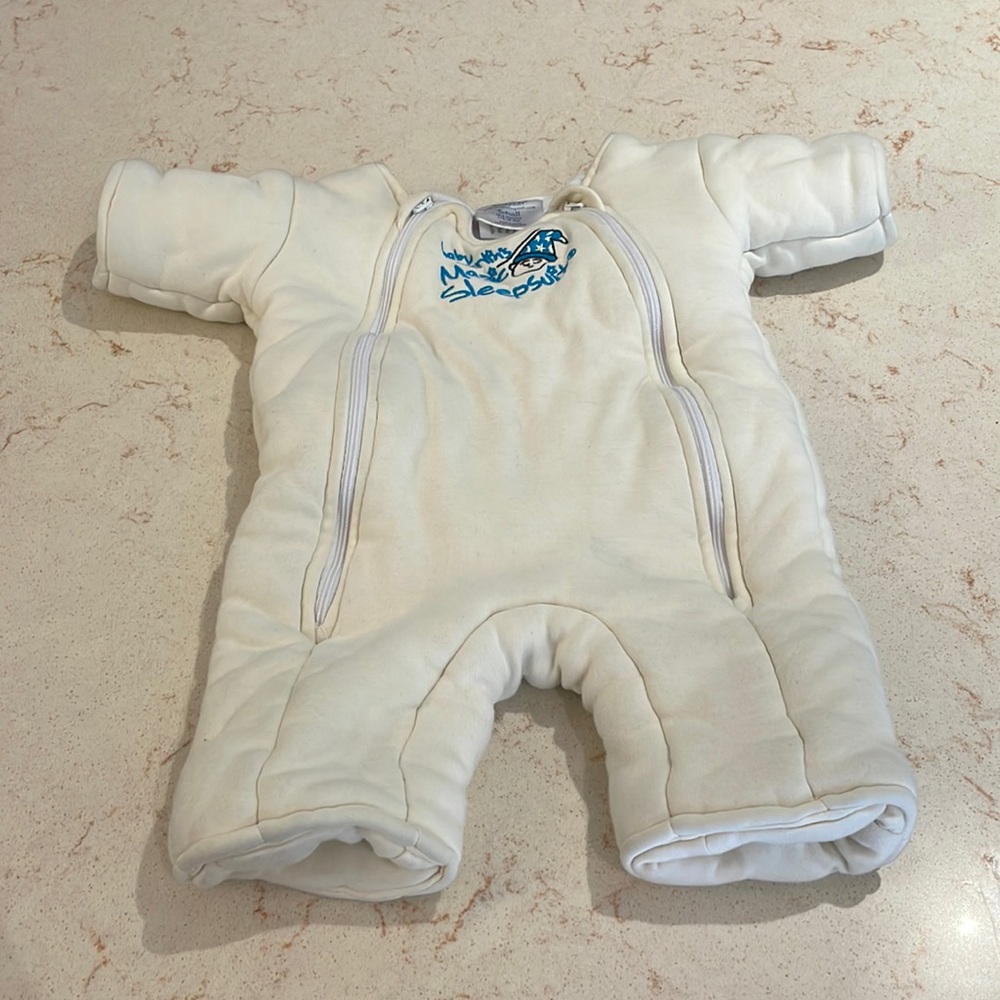 Baby Merlin’s magic sleepsuit SZ small